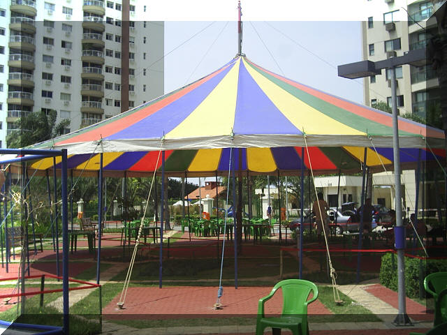 Lona tipo circo 15m (redondo)