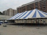 Lona tipo circo 16x30m 
Festa de Aniversário
Hospital Quinta Dor
Quinta da Boavista - RJ