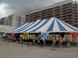 Lona tipo circo 16x30m 
Festa de Aniversário
Hospital Quinta Dor
Quinta da Boavista - RJ