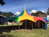 Lona de circo 15x15m aranha