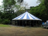 Lona tipo circo 16x16m
Natal Azul 
Grajaú - RJ