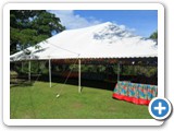Lona tipo tenda 9x18m